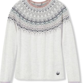 Women's Westlands Fairisles Crew White sand L