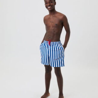 Borg Print Swim Shorts