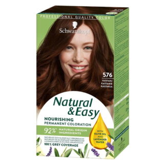 Schwarzkopf Natural & Easy ─ 576 Chestnut Redbrown