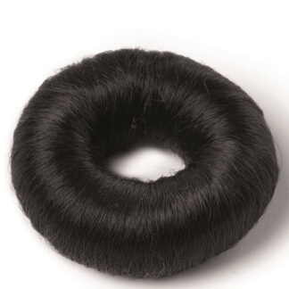 Hair Accessories Synthetic Hair Bun Small 73 mm ─ Black