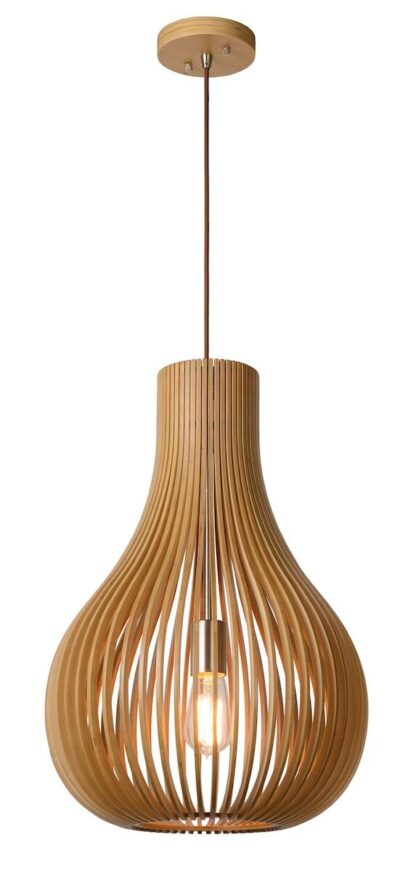 Lucide Bodo riippuvalaisin 38 cm vaalea puu