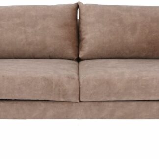 Kuura 3-istuttava sohva beige Fuji 09,jalat KI-1-16 musta metalli