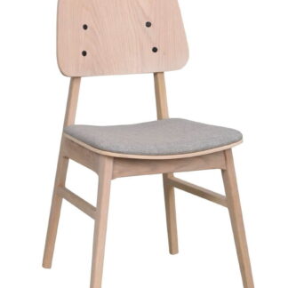 Rowico Nagano tuoli valkolakattu/vaaleanharmaa