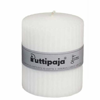 Puttipaja Vekkikynttilä 8 cm valkoinen