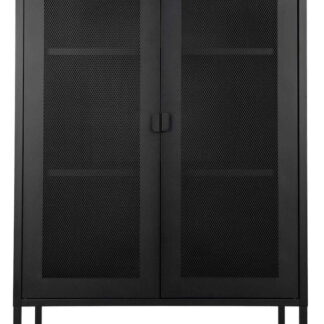 House Nordic Melbourne kaappi 80x120 cm musta