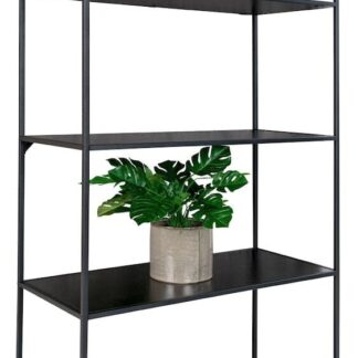 House Nordic Vita avohylly 80x36x170 cm musta