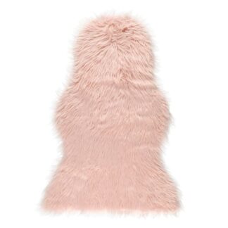 4living keinotekoinen lampaantalja 60x90 cm roosa