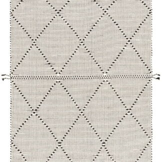 Fanni K Terva matto 160x230 cm musta/valkoinen