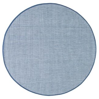 K/M Elite matto 120 cm pyöreä sininen sisä- ja ulkokäyttöön