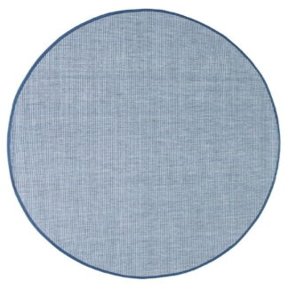 K/M Elite matto 200 cm pyöreä sininen sisä- ja ulkokäyttöön