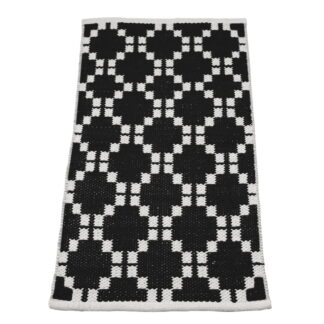 Elli puuvillamatto 160x230cm musta (P)