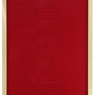 4Living Gold kirjaintaulu viininpunainen