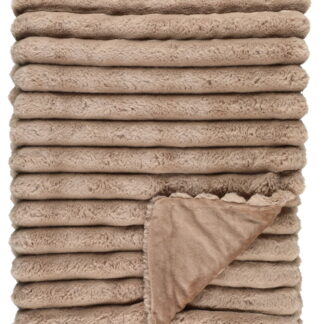 4Living Mimosa torkkupeitto 127x152 cm beige