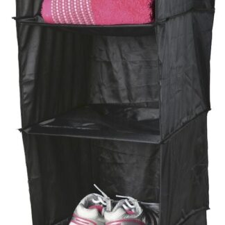 Day lokerikkohylly roikkuva 4-lokeroa musta