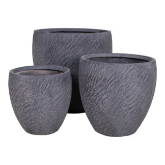 House Nordic Wellington ruukkusetti 3 kpl harmaa