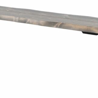 Lana penkki 200 cm savunharmaa/musta