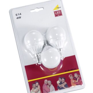 Trio LED-lamppu E14 3,5 W 320 lm 3kpl/pakkaus