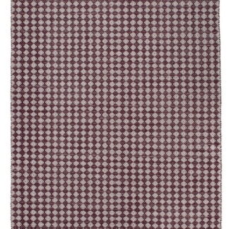 Svanefors Temmy puuvillamatto 160x230 cm viininpunainen