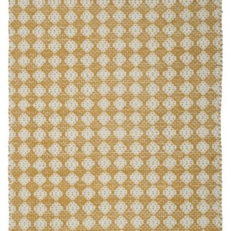 Svanefors Temmy puuvillamatto 70x240 cm keltainen