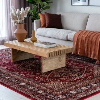 Aamu nukkamatto 133x190 cm punainen