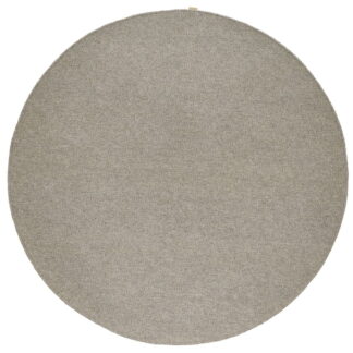 Anno Pyöreä villamatto 160 cm luonnonharmaa