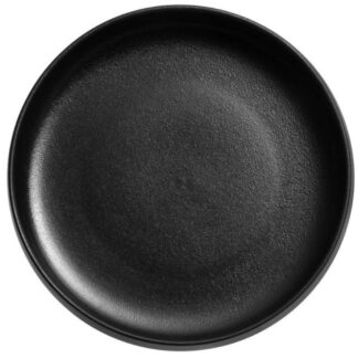 Maku Robuste korkea lautanen Ø21 cm mattamusta