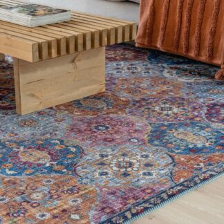 Mirage matto 140x200 cm pinkki/oranssi