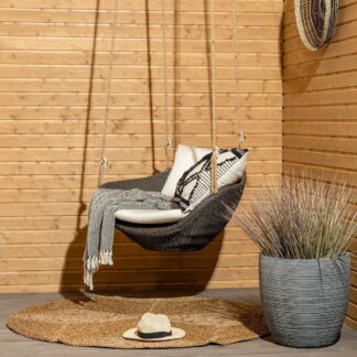 Sola riipputuoli ruskeanharmaa, luonnonvärinen pehmuste