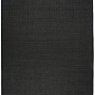 VM Carpet Sisal matto 80x150 cm musta, 70 mm kanttaus