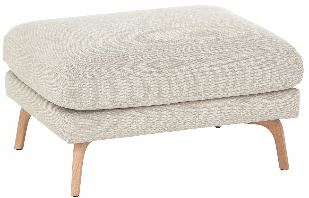 Floss rahi 83x63 cm vaalea beige Bloq 05, valkotammi jalat