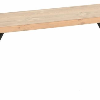 Honka penkki 115x35 cm puujalalla antiikkipetsattu/harmaa