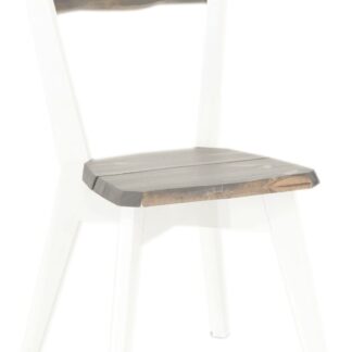 Lana tuoli valkoinen/savunharmaa