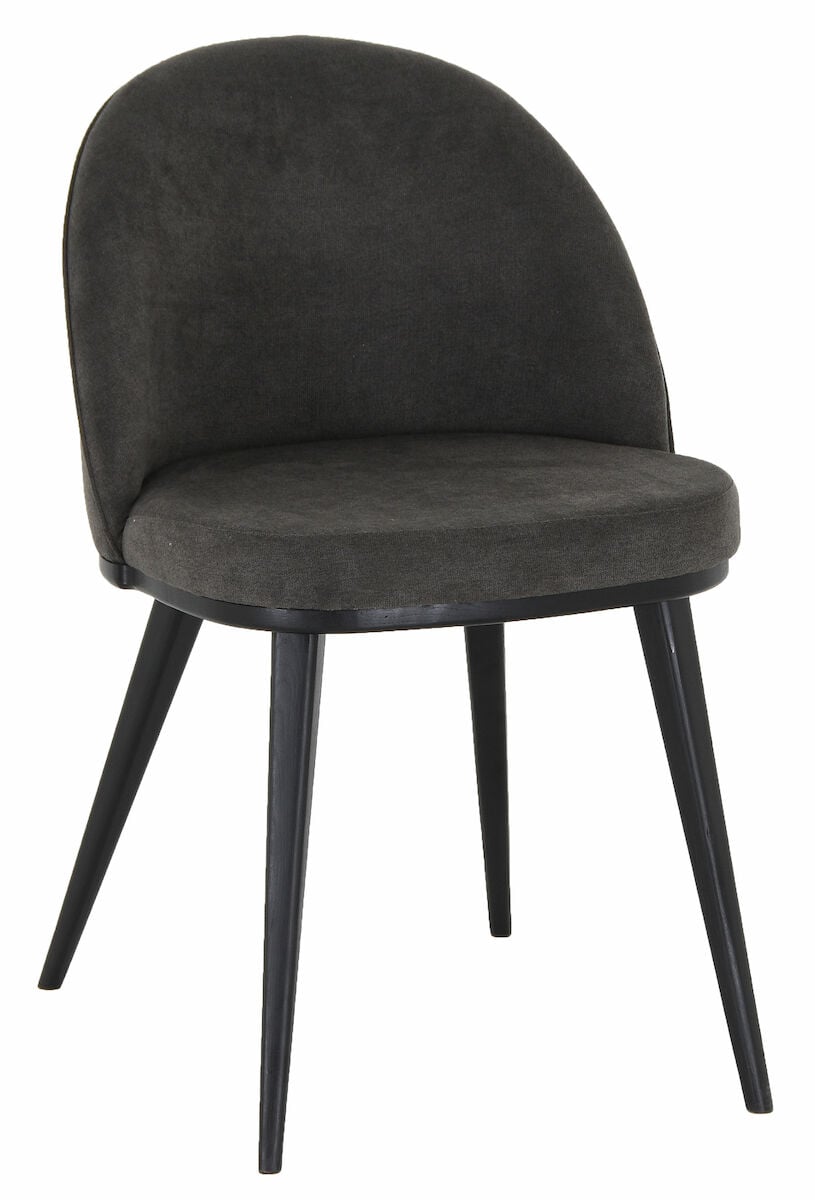 Louna tuoli antrasiitti alaska 96, musta lakattu saarni jalat