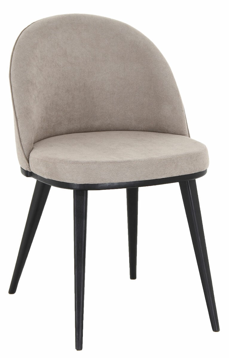 Louna tuoli kitti alaska 23, musta lakattu saarni jalat