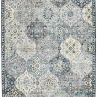 Mirage matto 140x200 cm harmaa/turkoosi