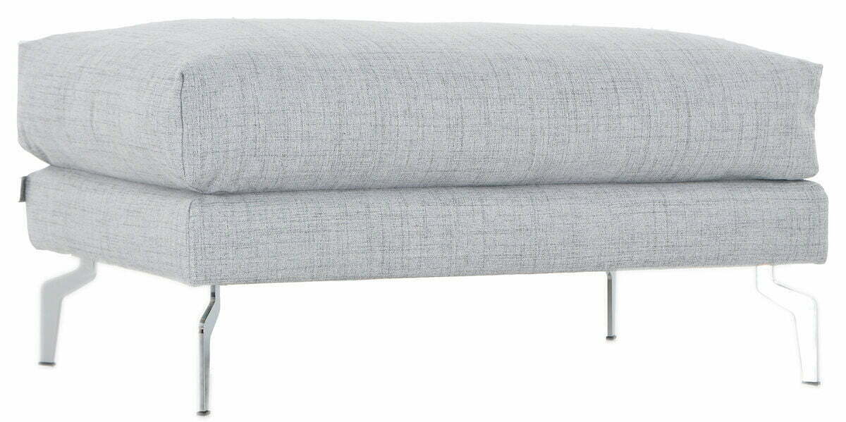 Plaza rahi 70x100 cm vaaleanharmaa 17 Cablo kangas, 85 metallijalat