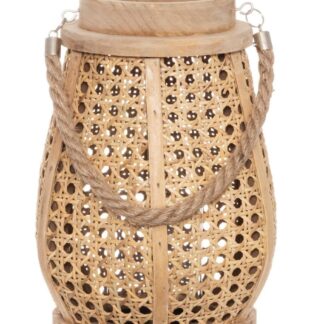 Rattan lyhty 25 cm