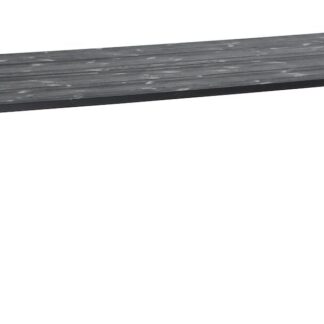 Honka lankkupöytä metallijaloilla 220x90 musta/musta