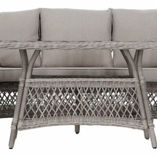 Vila Hven sohvaryhmä hiekan värinen polyrottinki/alumiini