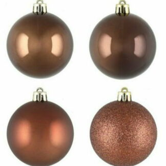 Winteria kuusenpallot 20 kpl Ø6 cm ruskea mix