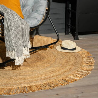 Asteri pyöreä juuttimatto 120 cm