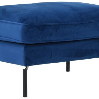 Cosy rahi 85x65 cm tummansininen Brunei 32, metallijalat