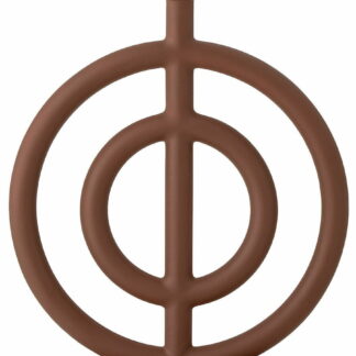 Bloomingville Flikka kynttilänjalka ruskea