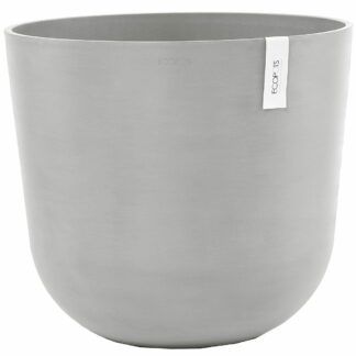 Ecopots Oslo ruukku Ø55 cm valkoharmaa