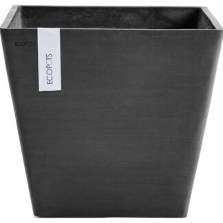 Ecopots Rotterdam ruukku 40 cm tummanharmaa