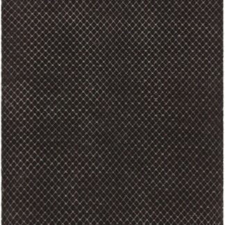 Fanni K Halla puuvillamatto 200x290 cm mustan ruskea