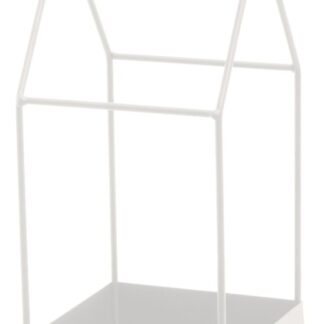 Fanni K Talo metalliteline 13 cm valkoinen