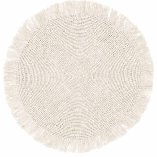 Fanni K Laavu matto 133 cm luonnonvalkoinen