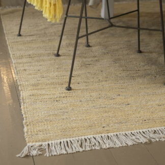 Fanni K Naava matto 200x290 cm voinkeltainen