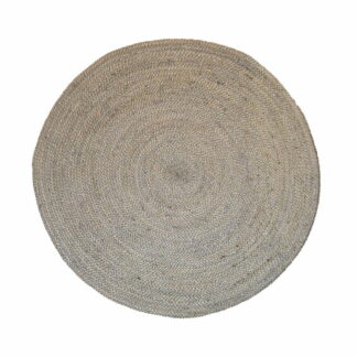 Finarte Natur juuttimatto 100 cm pyöreä harmaa